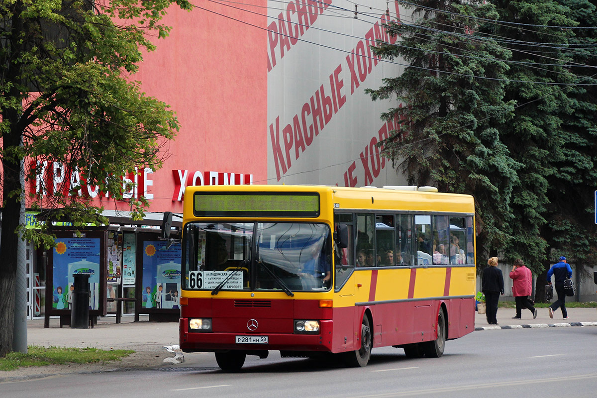 Пензенская область, Mercedes-Benz O405 № Р 281 НН 58