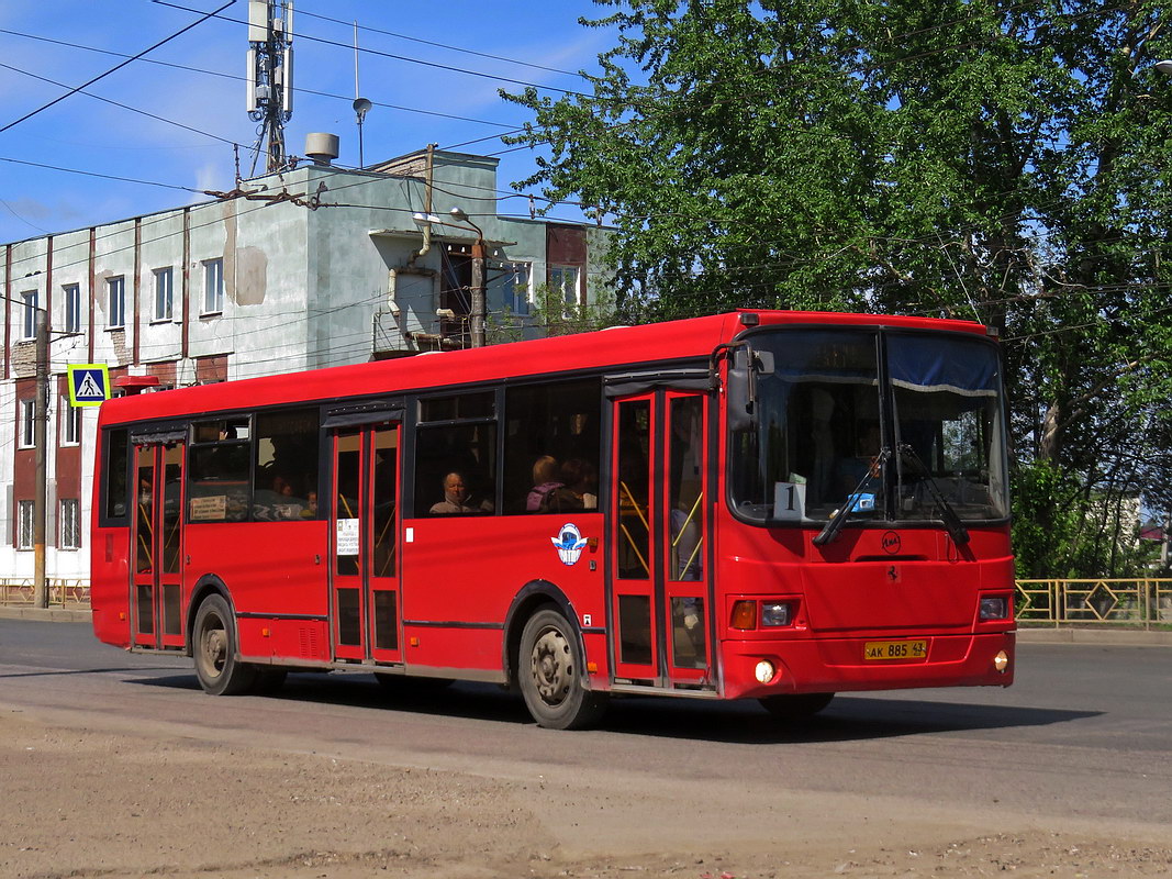 Кировская область, ЛиАЗ-5256.53 № АК 885 43