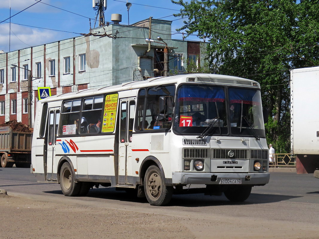 Кировская область, ПАЗ-4234 № О 004 СА 43