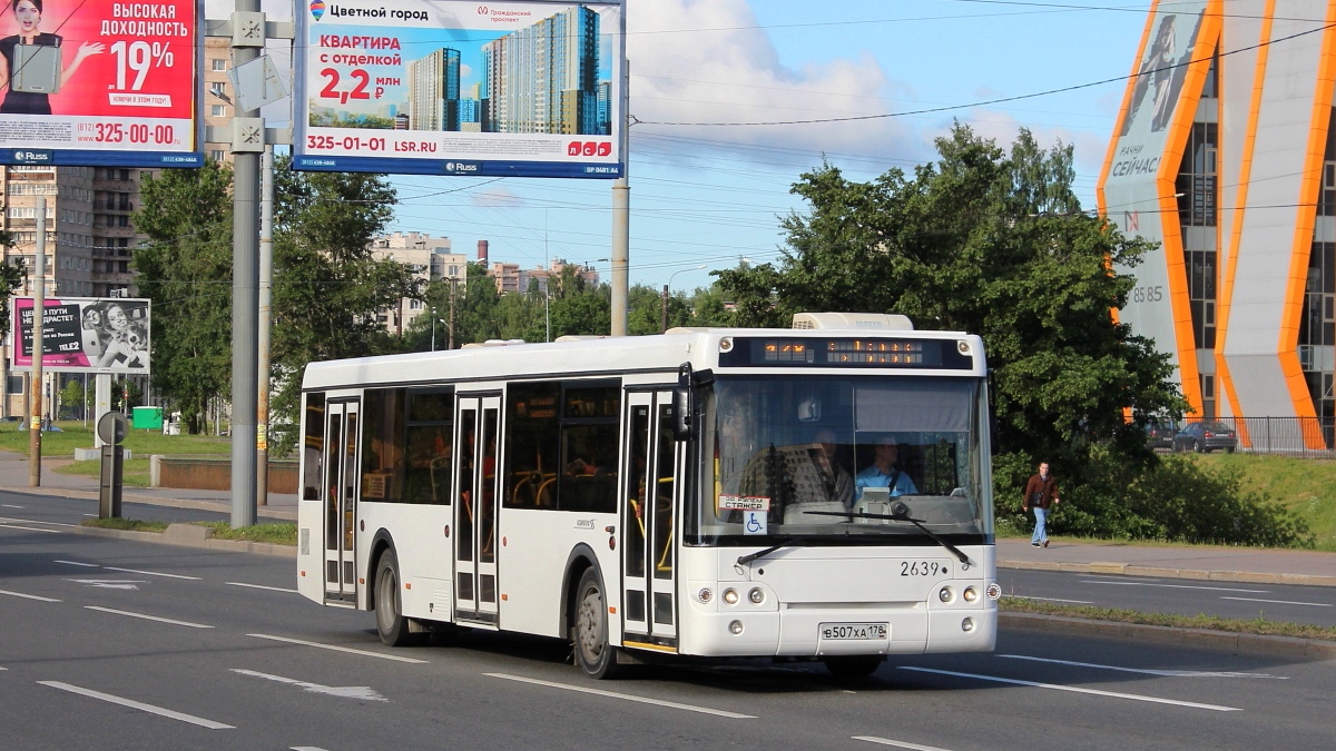 Санкт-Петербург, ЛиАЗ-5292.60 № 2639