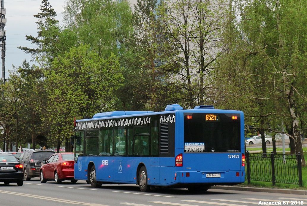 Москва, Mercedes-Benz Conecto II № 151453