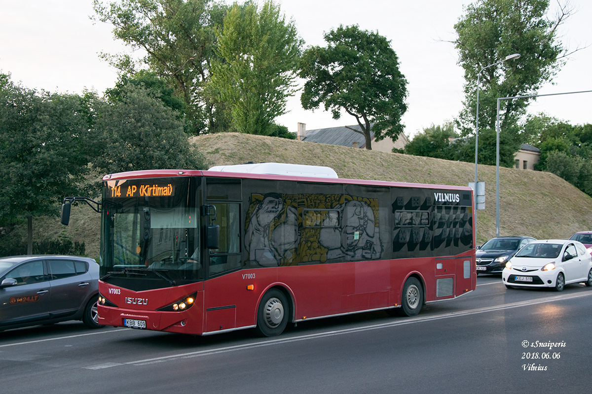 Литва, Anadolu Isuzu Citibus (Yeni) № V7003