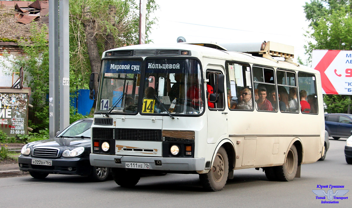 Томская область, ПАЗ-32054 № О 111 ХЕ 70