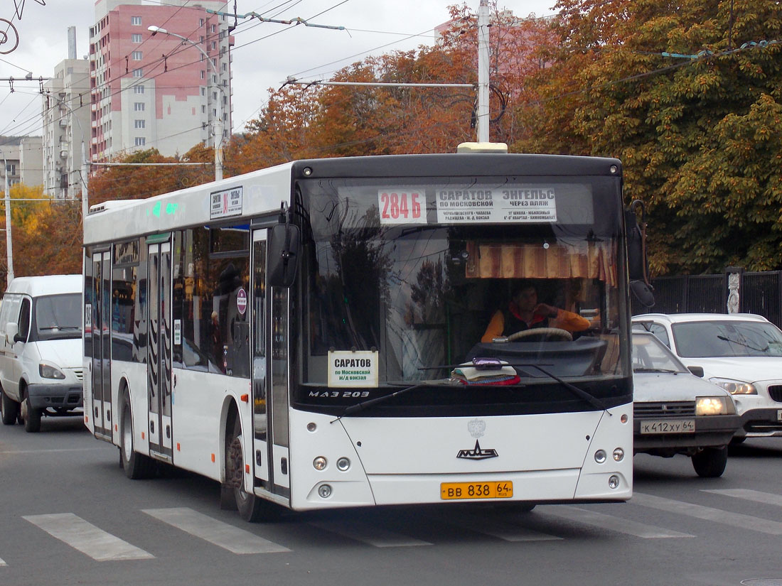 Saratov region, MAZ-203.065 č. ВВ 838 64