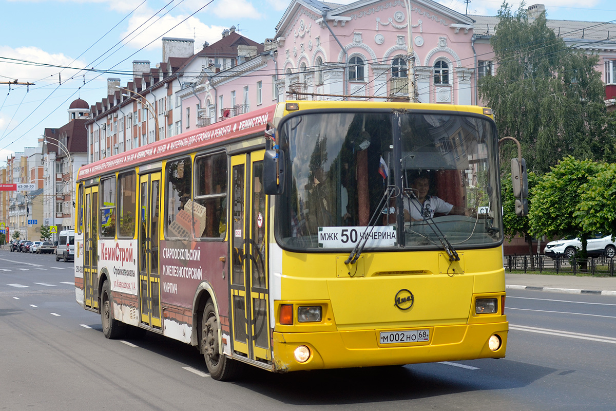 Тамбовская область, ЛиАЗ-5256.36 № М 002 НО 68