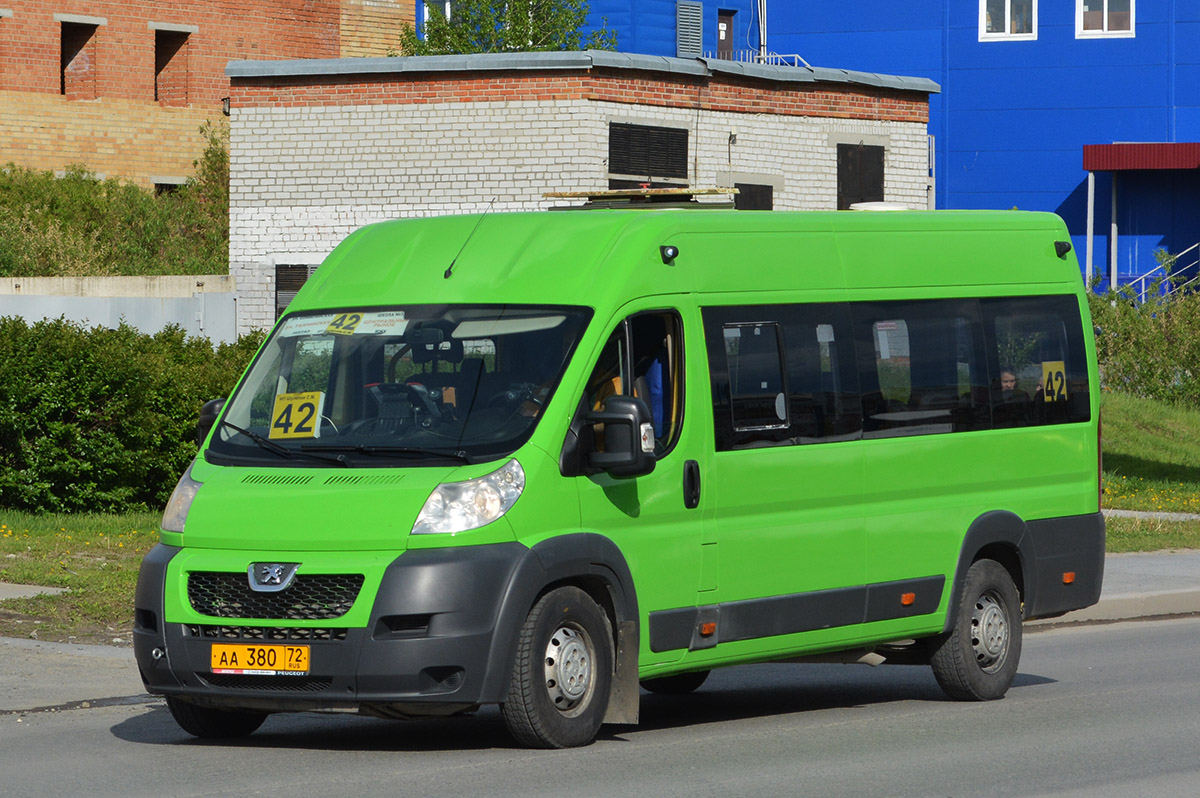 Тюменская область, Нижегородец-2227SK (Peugeot Boxer) № АА 380 72