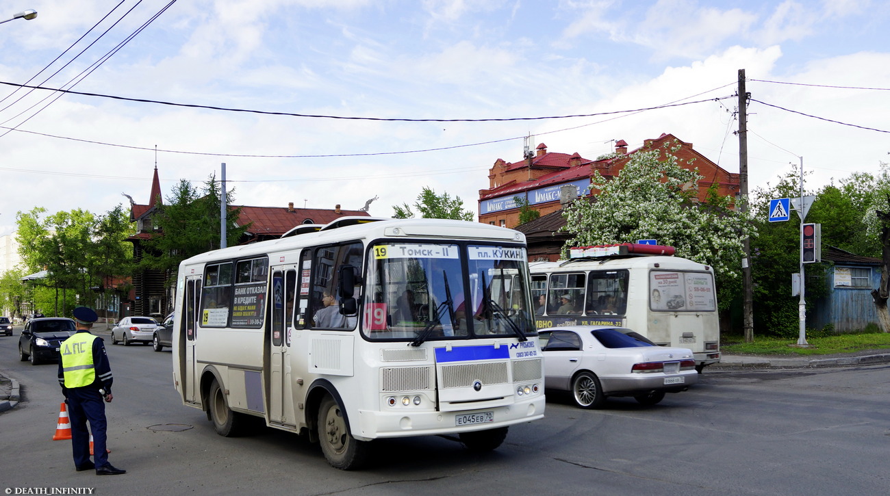 Томская область, ПАЗ-32054 № Е 045 ЕВ 70