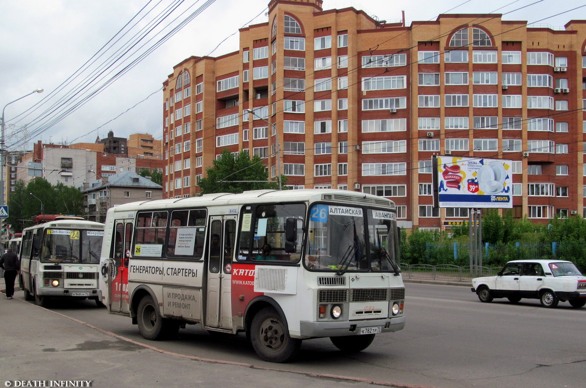 Томская область, ПАЗ-32054 № К 782 ТР 70