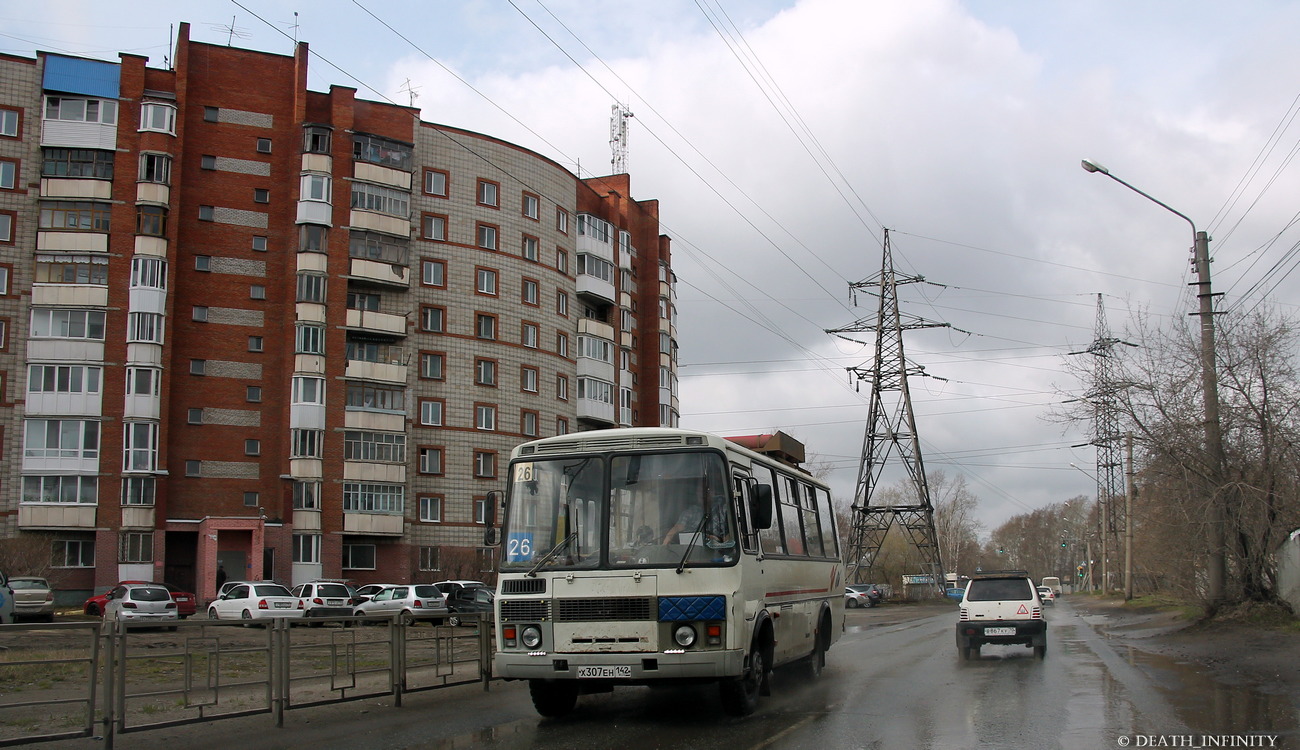 Томская область, ПАЗ-32054 № Х 307 ЕН 142