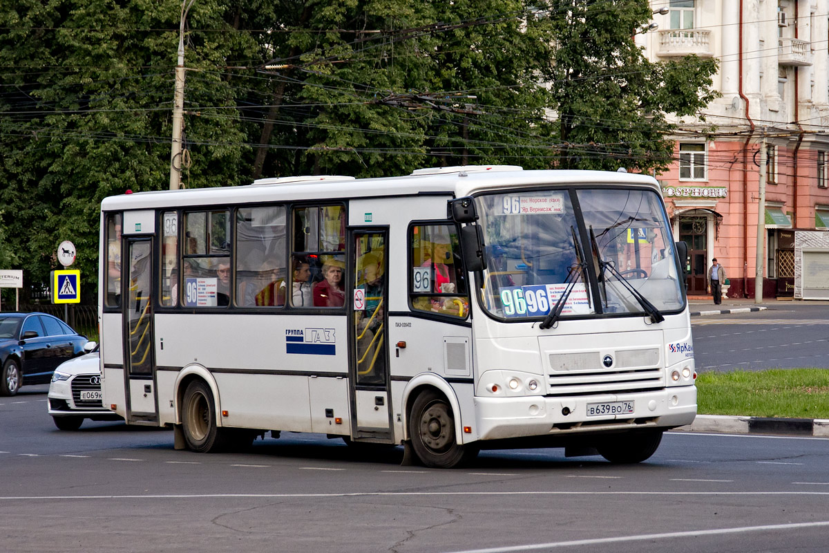 Ярославская область, ПАЗ-320412-05 № В 639 ВО 76