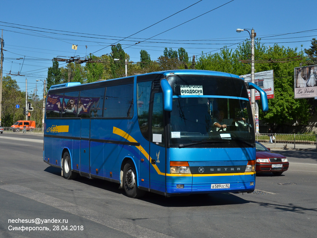 Республика Крым, Setra S312HD № В 589 ОС 82