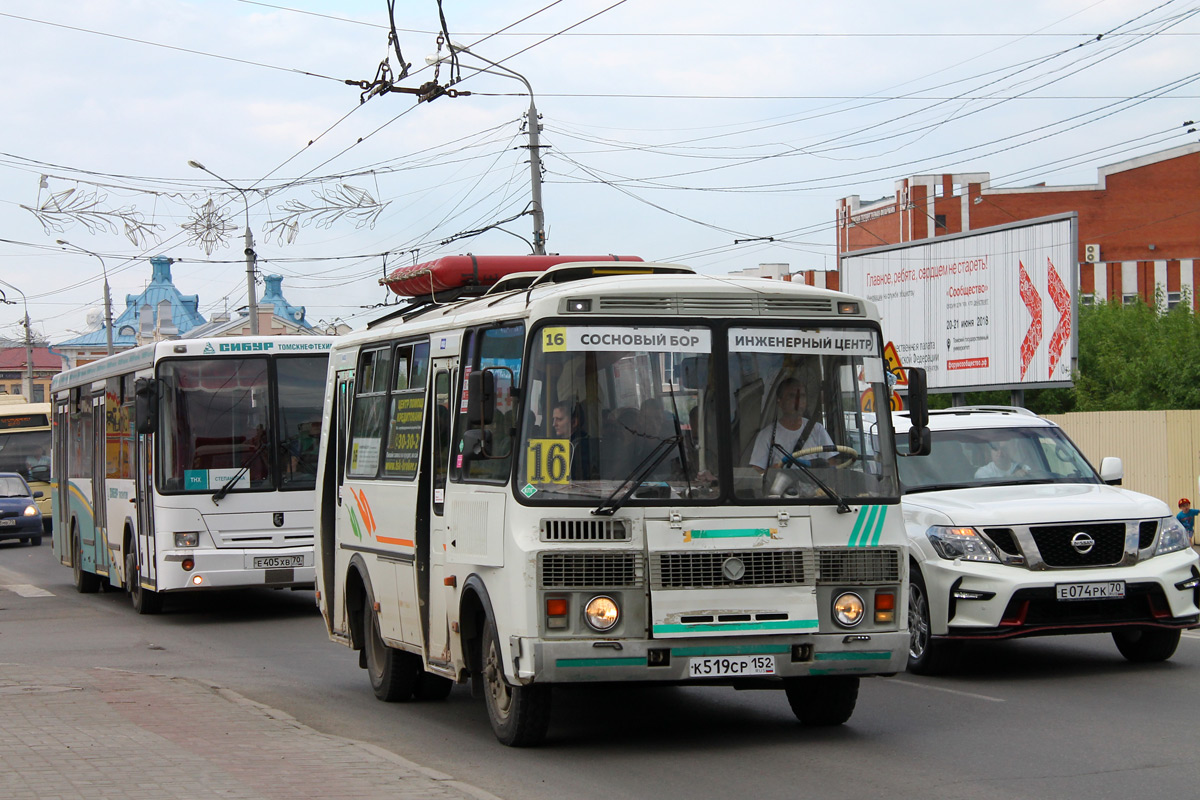 Томская область, ПАЗ-32054 № К 519 СР 152