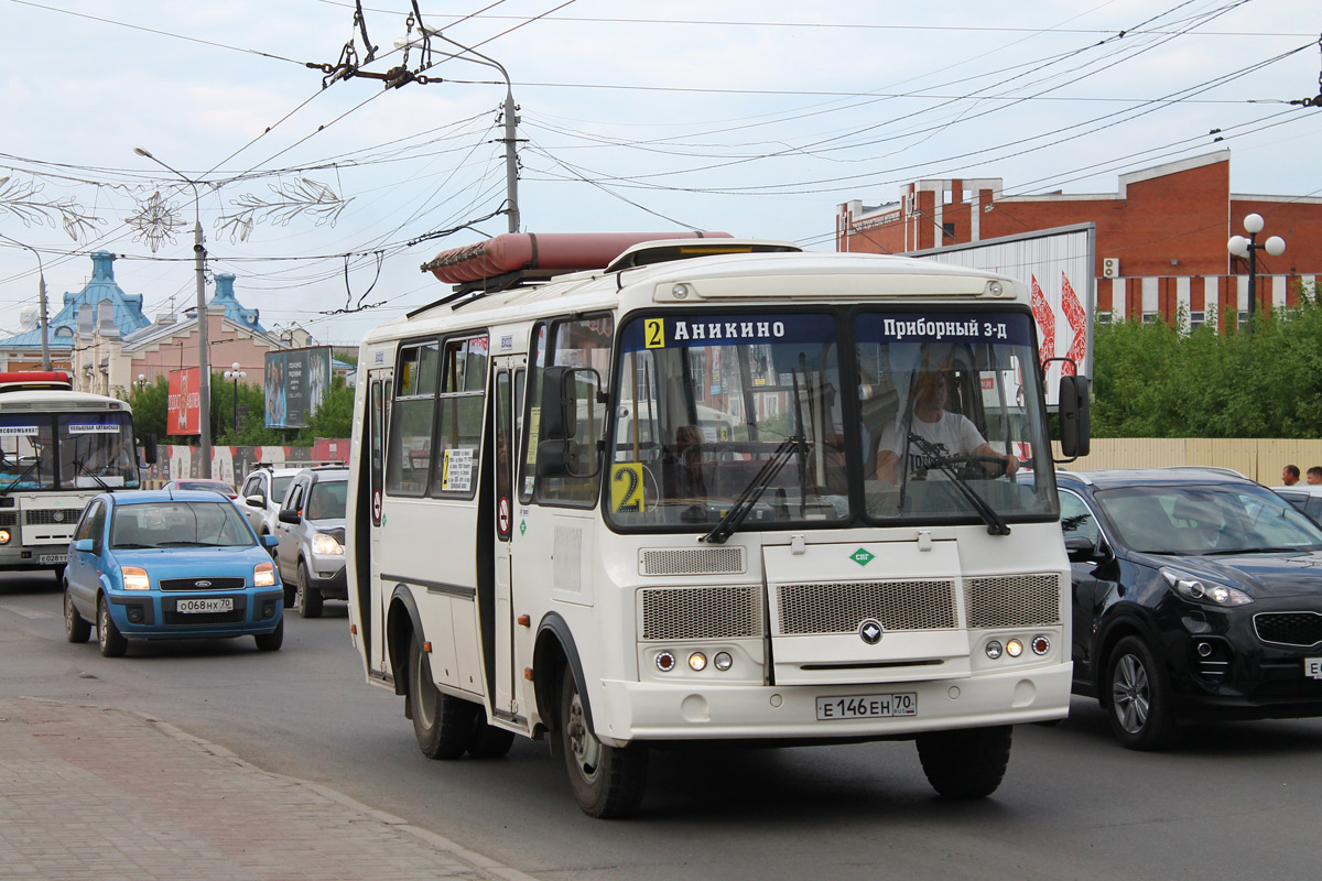 Томская область, ПАЗ-32054 № Е 028 ТТ 70; Томская область, ПАЗ-32054 № Е 146 ЕН 70