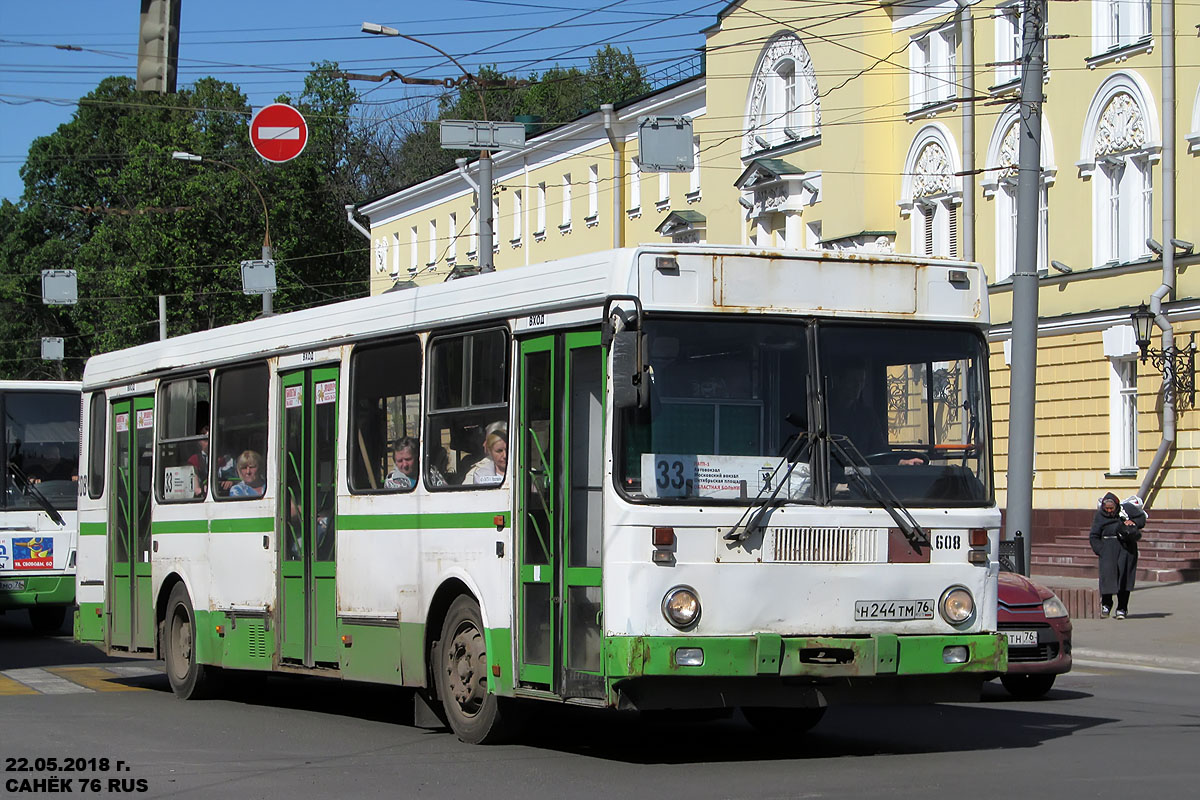 Ярославская область, ЛиАЗ-5256.30 № 608