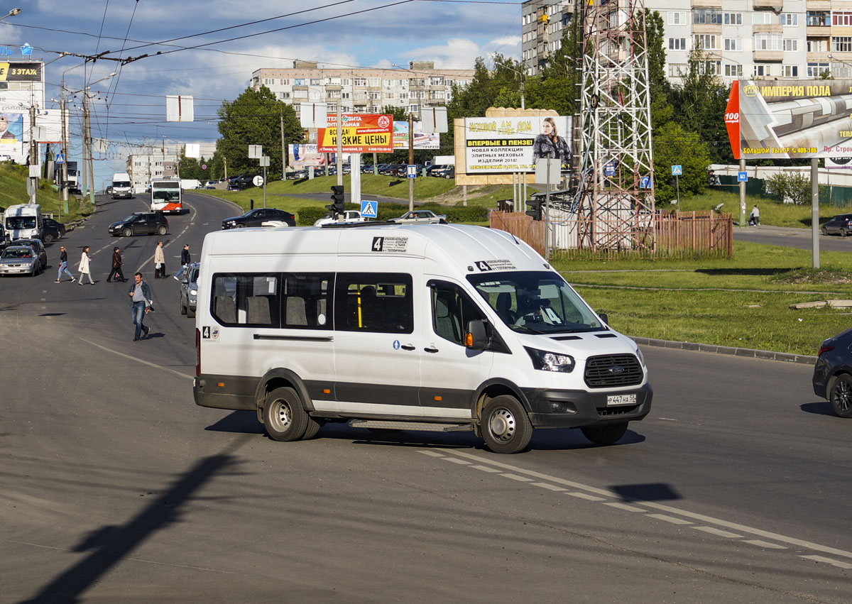 Пензенская область, Ford Transit FBD [RUS] (Z6F.ESG.) № Р 447 НА 58