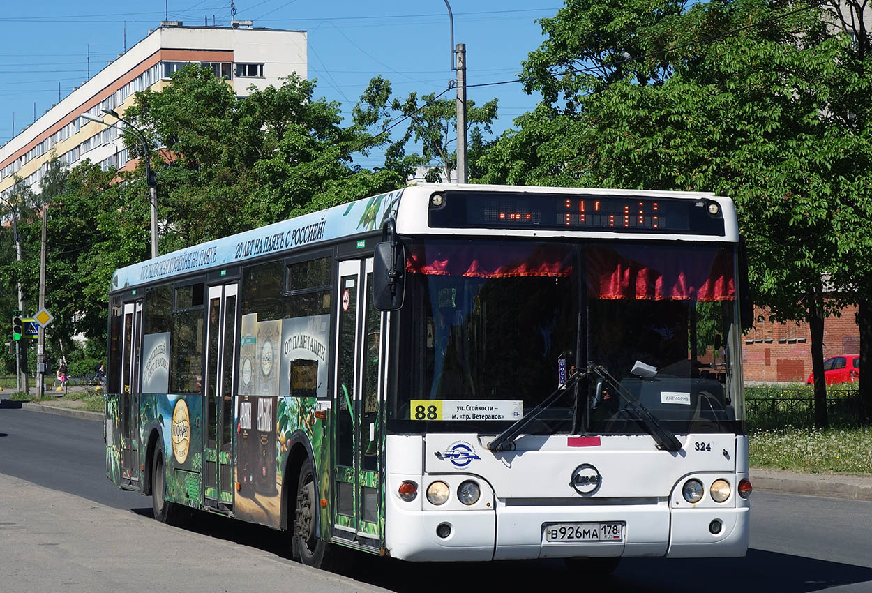 Санкт-Петербург, ЛиАЗ-5292.20 № 324