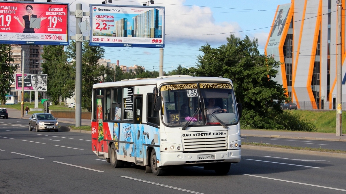 Санкт-Петербург, ПАЗ-320402-05 № В 330 НУ 178