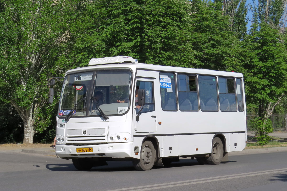 Волгоградская область, ПАЗ-320302-11 № 9861