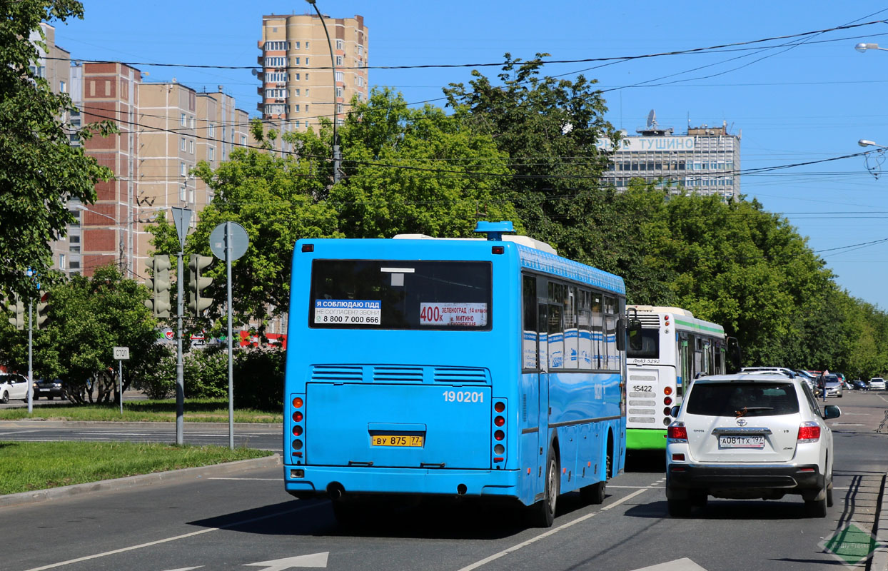 Москва, ЛиАЗ-5256.23-01 (ГолАЗ) № 190201