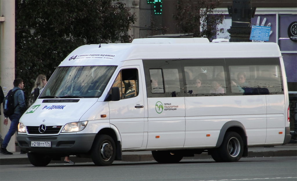 Челябинская область, Луидор-223237 (MB Sprinter Classic) № У 218 ТТ 174