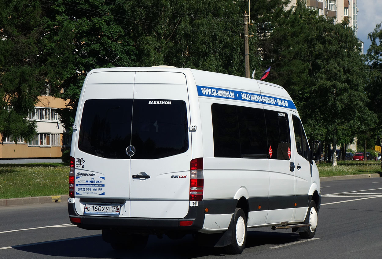 Санкт-Петербург, Луидор-22360C (MB Sprinter) № О 160 ХУ 178