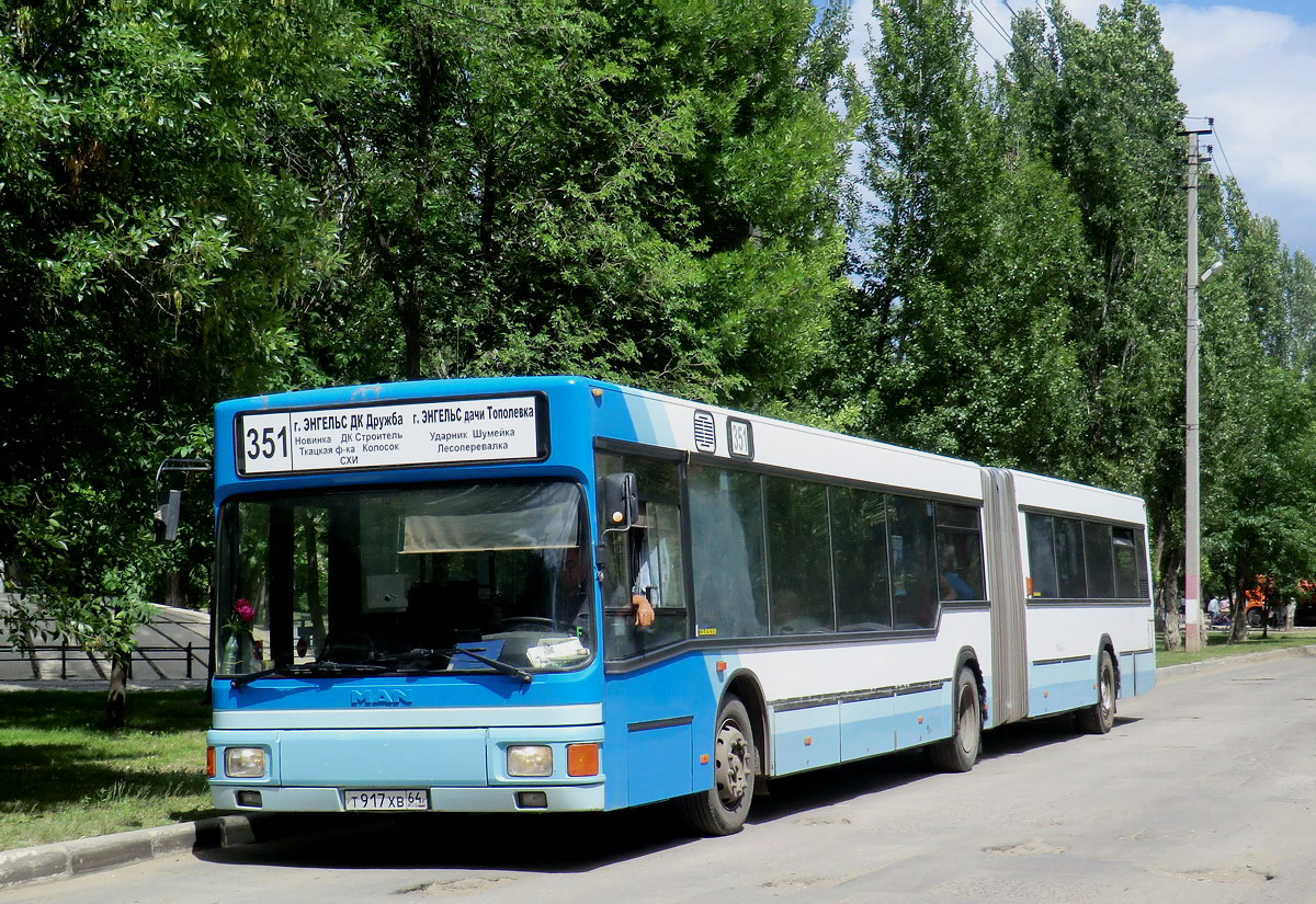 Saratov region, MAN A11 NG262 Nr. Т 917 ХВ 64