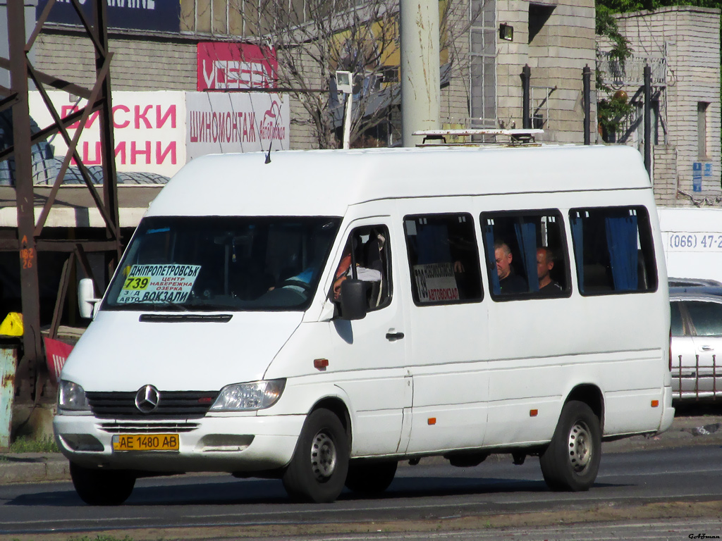 Днепропетровская область, Mercedes-Benz Sprinter W903 308CDI № AE 1480 AB