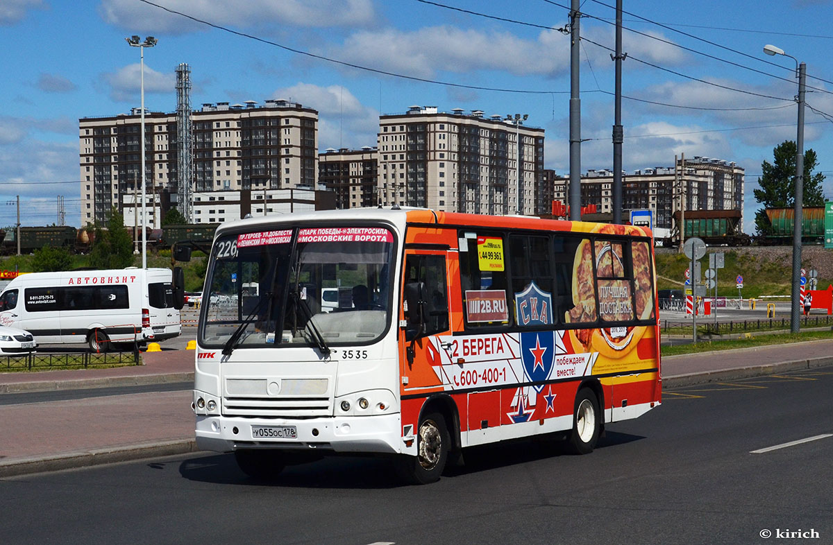 Санкт-Петербург, ПАЗ-320402-03 № n535