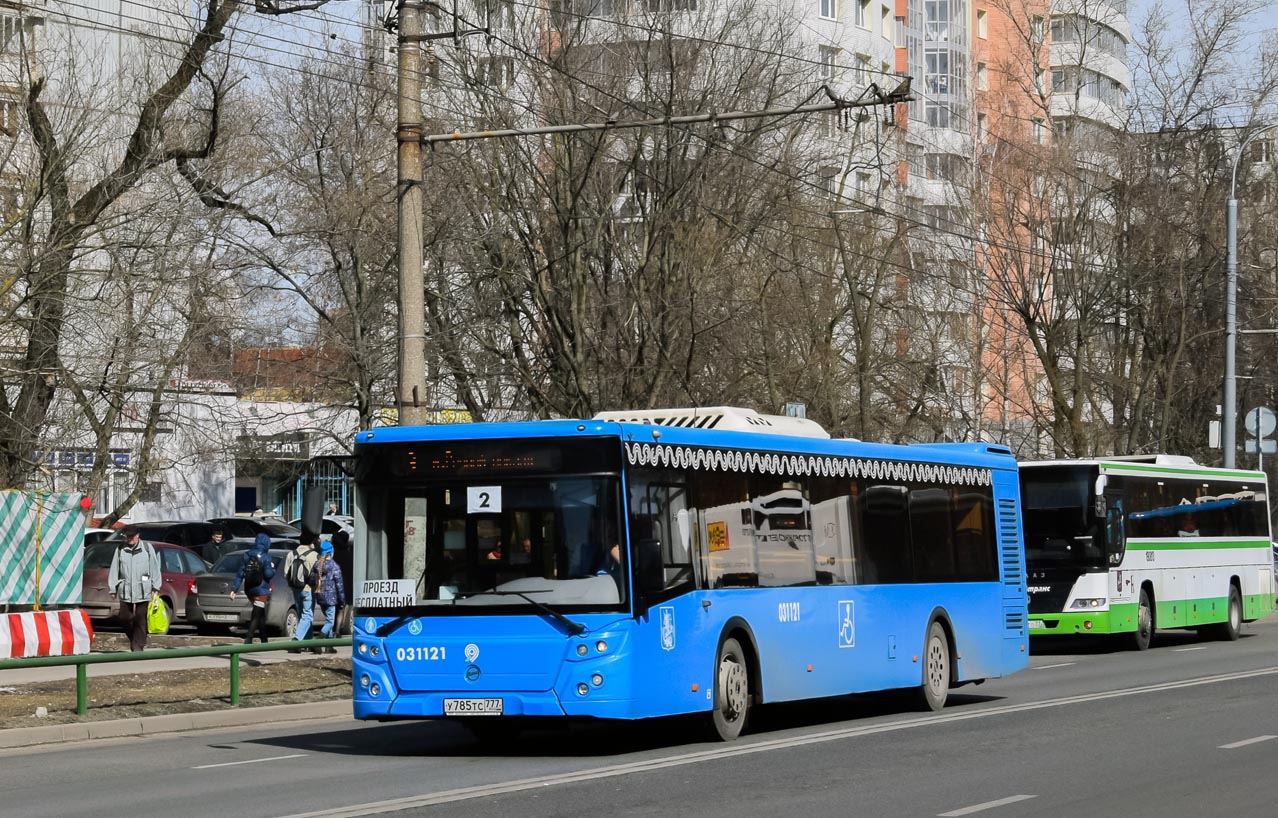 Москва, ЛиАЗ-5292.22 (2-2-2) № 031121