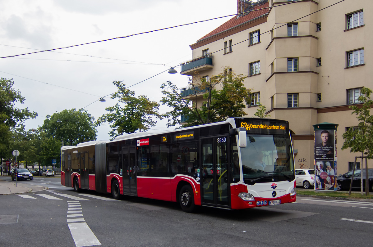 Австрия, Mercedes-Benz Citaro C2 G № 8850