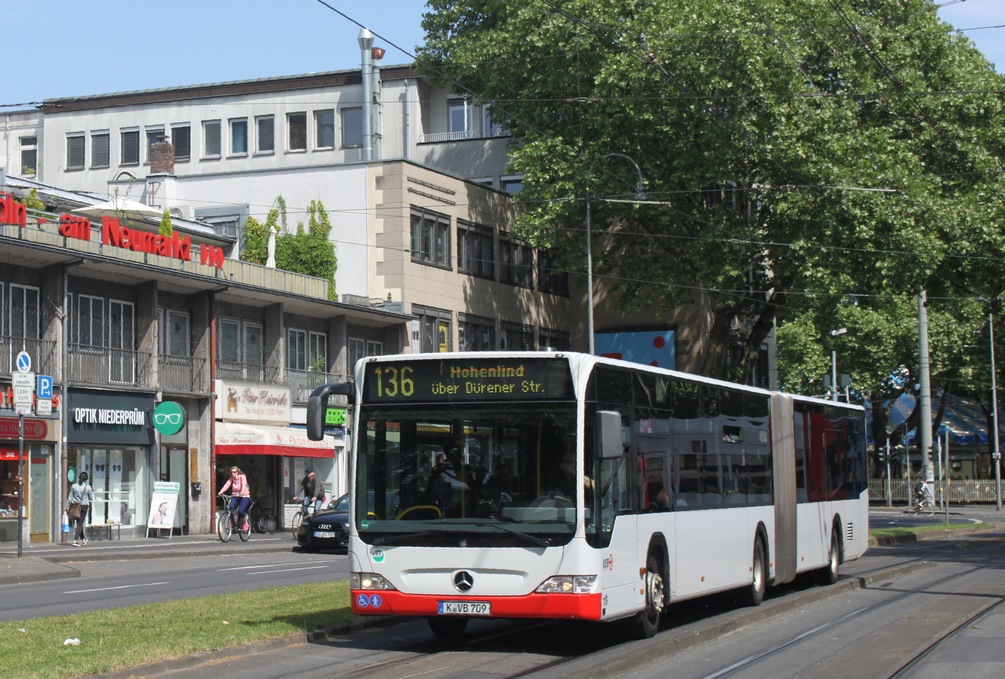 Северный Рейн-Вестфалия, Mercedes-Benz O530G Citaro facelift G № 709