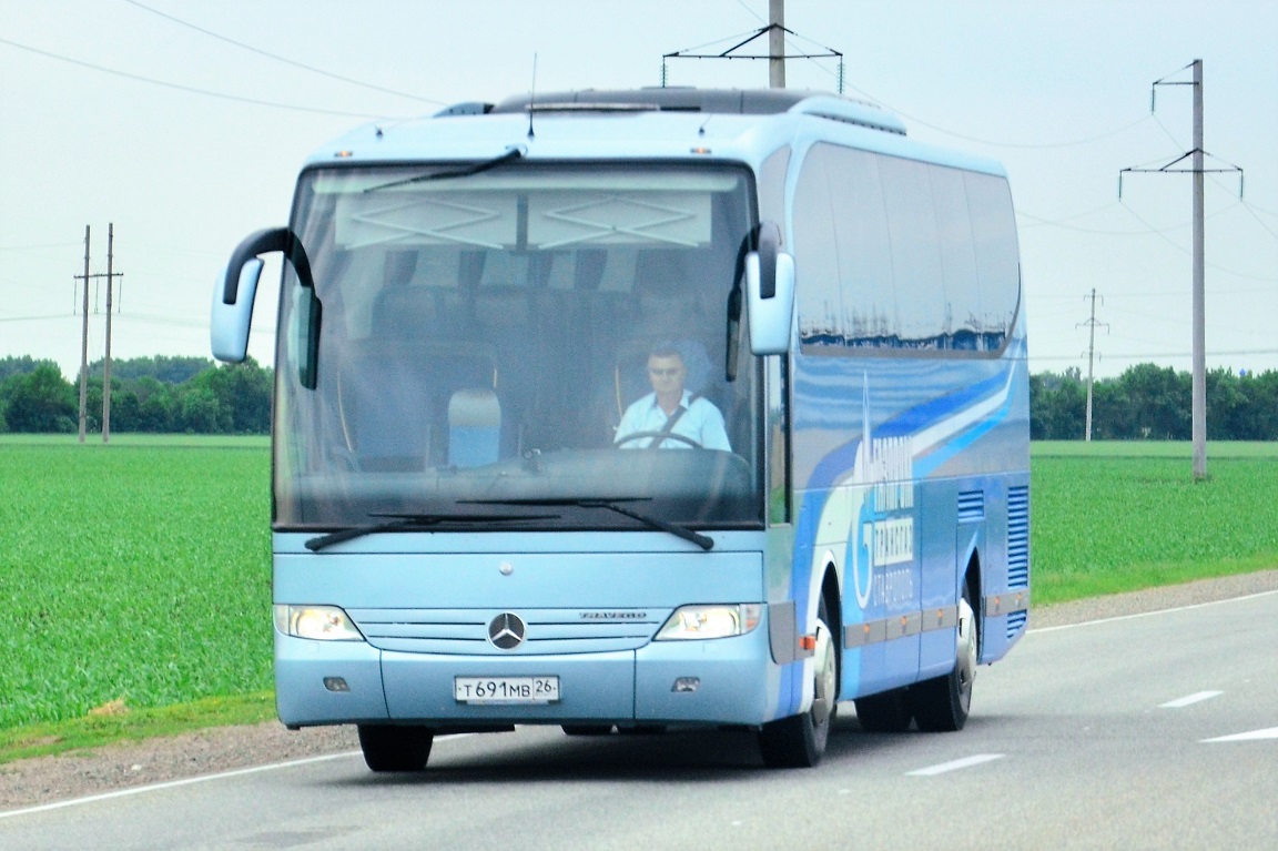 Ставропольский край, Mercedes-Benz O580-15RHD Travego № Т 691 МВ 26