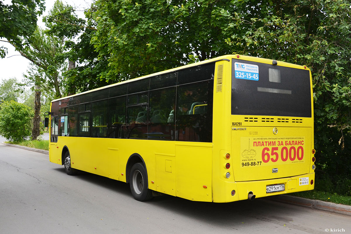 Санкт-Пецярбург, Golden Dragon XML6125CR № В 291 КМ 178