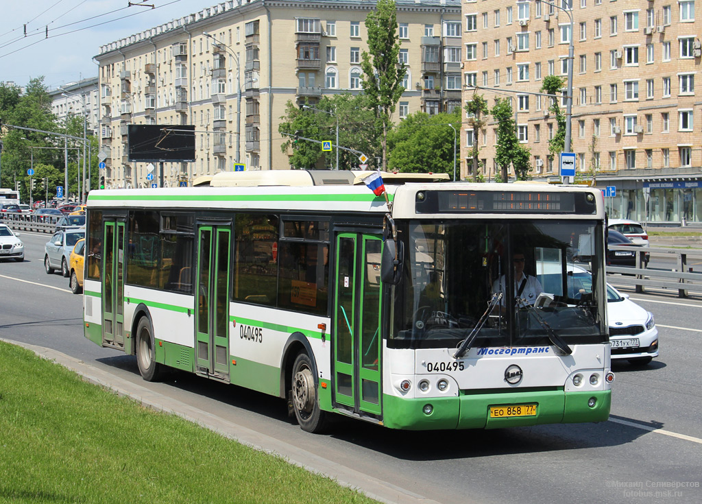 Москва, ЛиАЗ-5292.21 № 040495