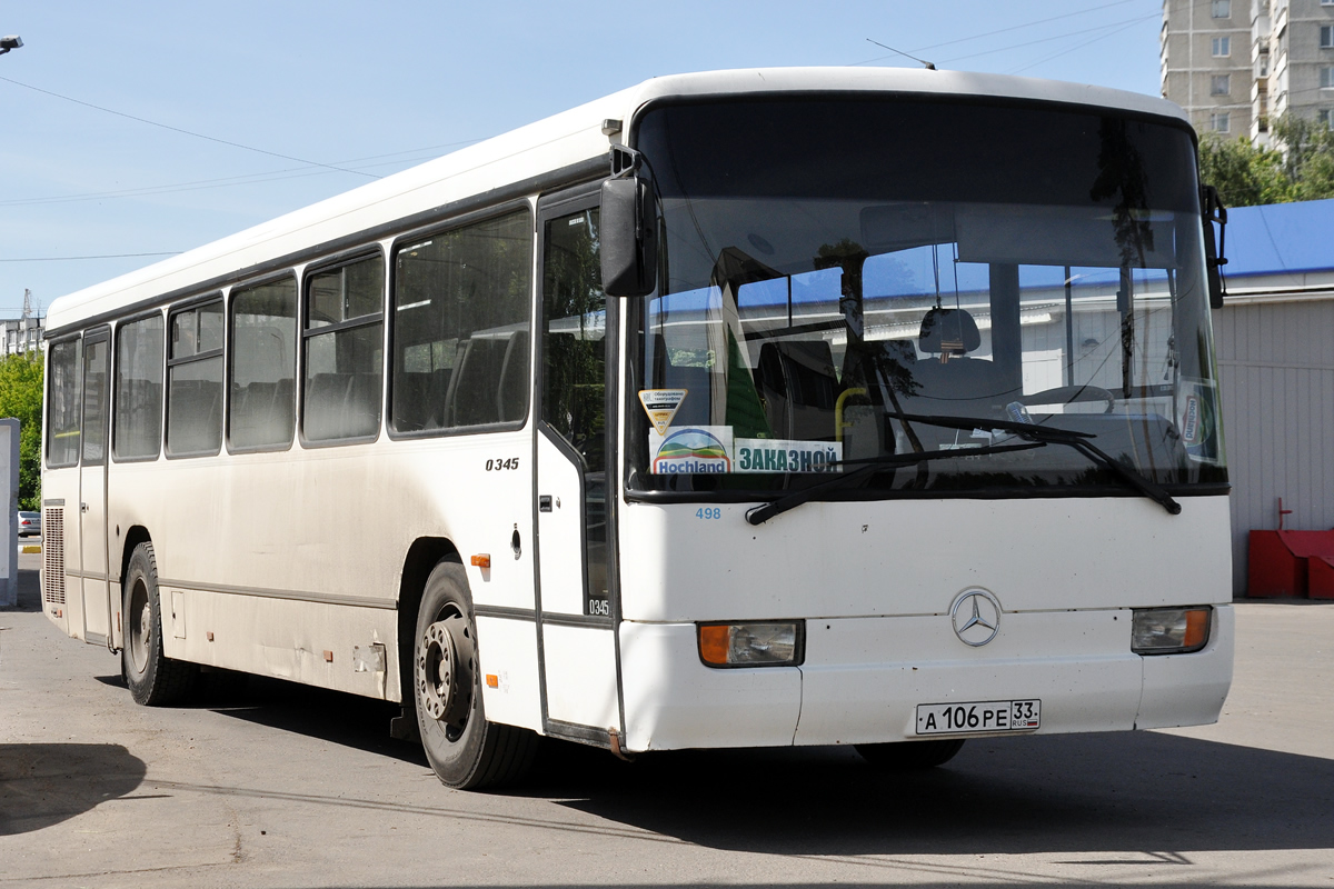 Москва, Mercedes-Benz O345 № А 106 РЕ 33