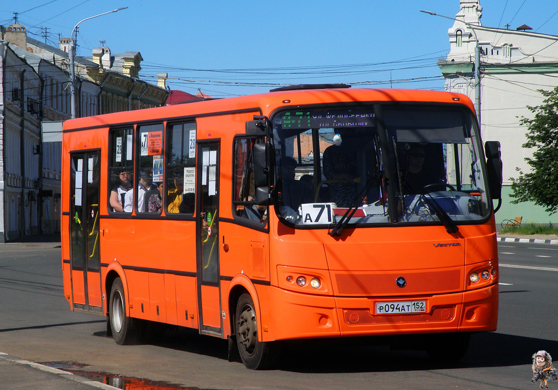 Нижегородская область, ПАЗ-320414-05 "Вектор" № Р 094 АТ 152