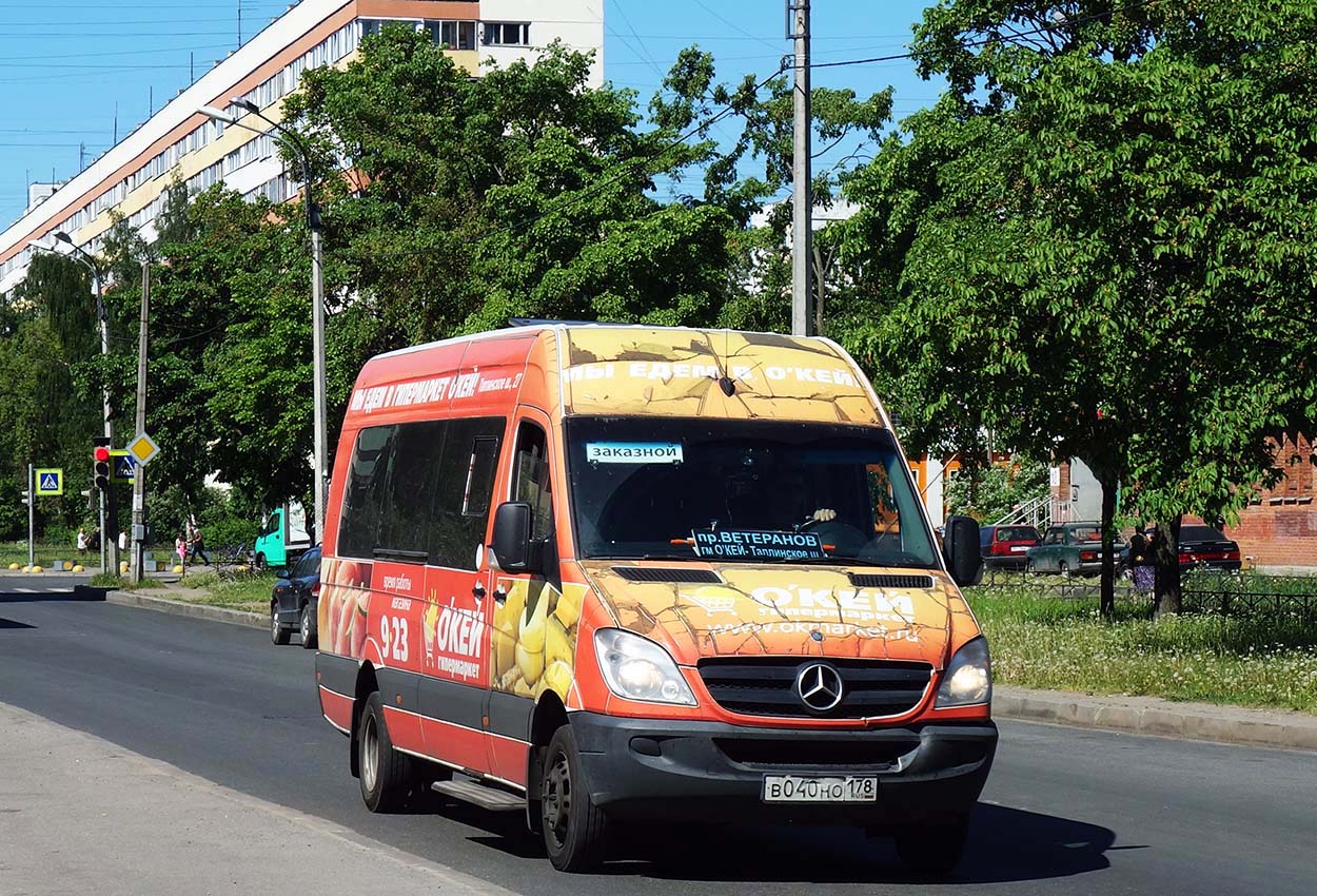 Санкт-Петербург, Луидор-22360C (MB Sprinter) № В 040 НО 178