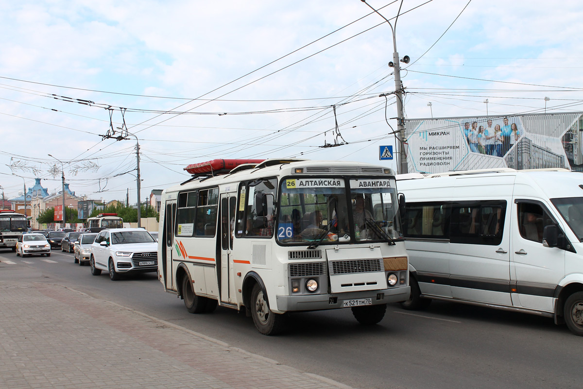 Томская область, ПАЗ-32054 № К 521 ТМ 70