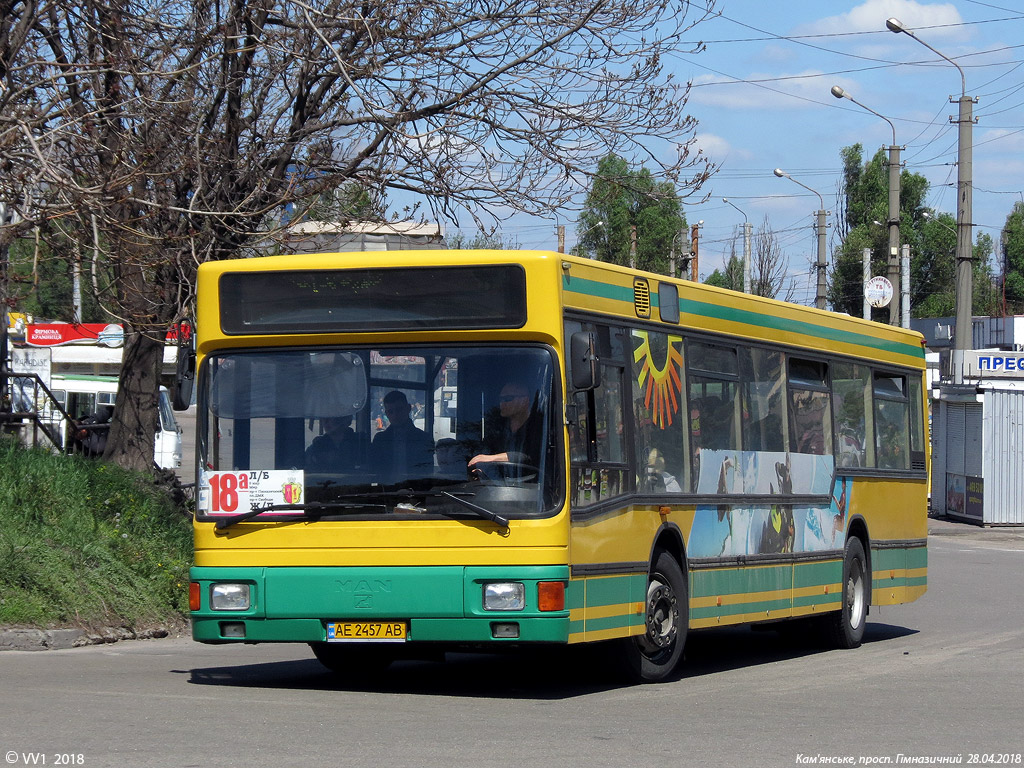 Днепропетровская область, MAN A10 NL202 № AE 2457 AB