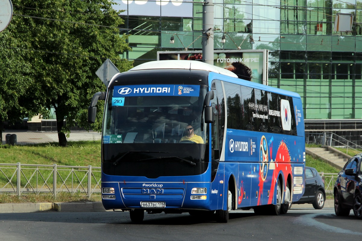 Санкт-Петербург, MAN R08 Lion's Coach L RHC444 L № В 637 ВС 178