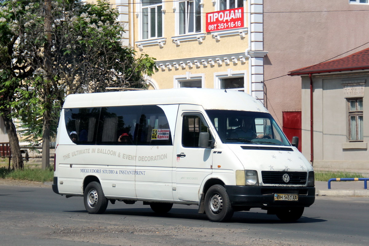 Одесская область, Volkswagen LT35 № BH 1451 AA