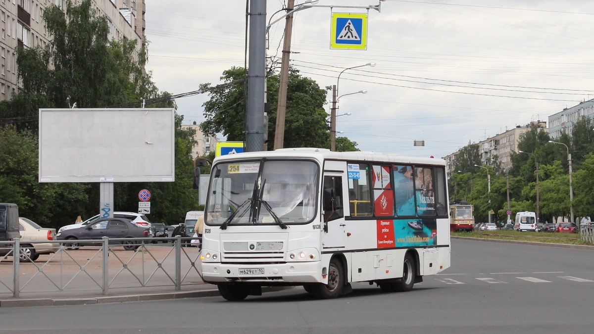 Санкт-Петербург, ПАЗ-320402-05 № 9136