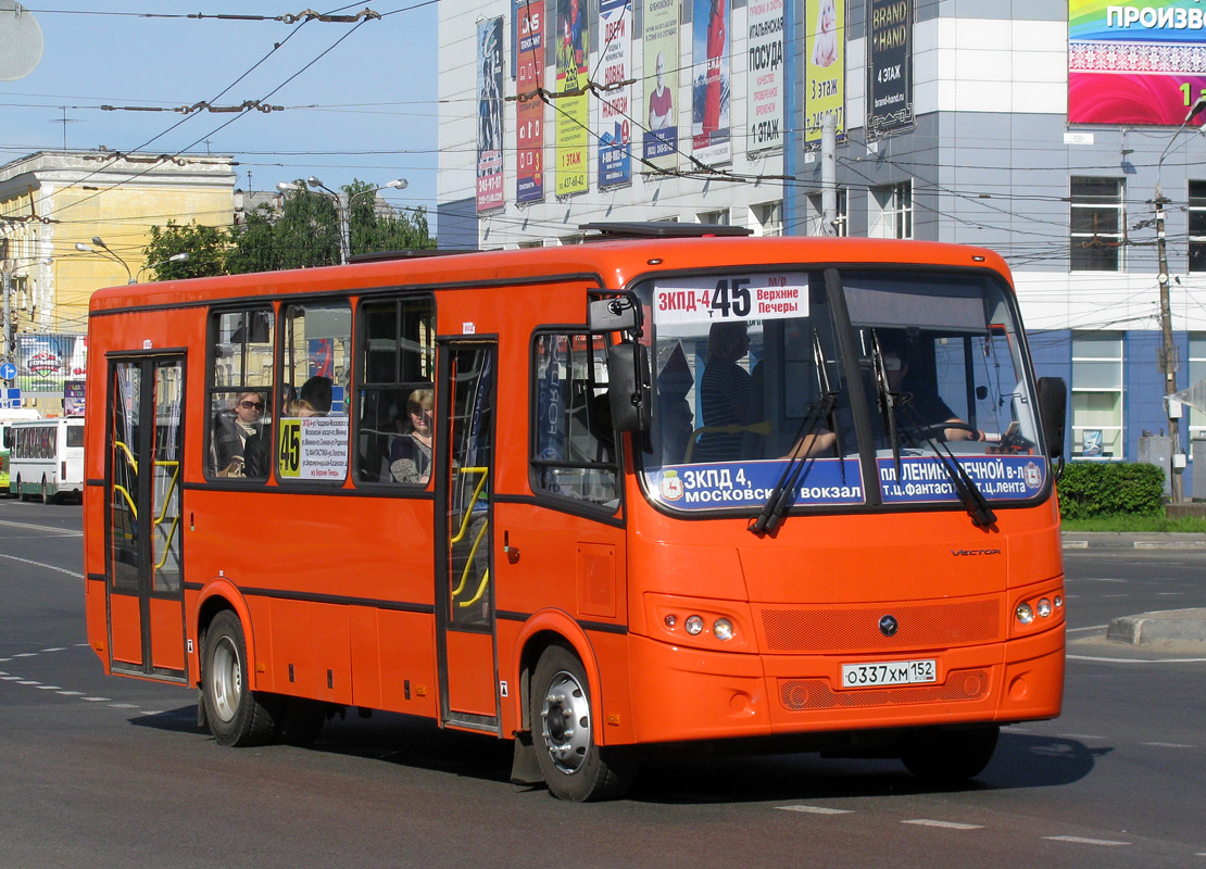 Nizhegorodskaya region, PAZ-320414-05 "Vektor" # О 337 ХМ 152