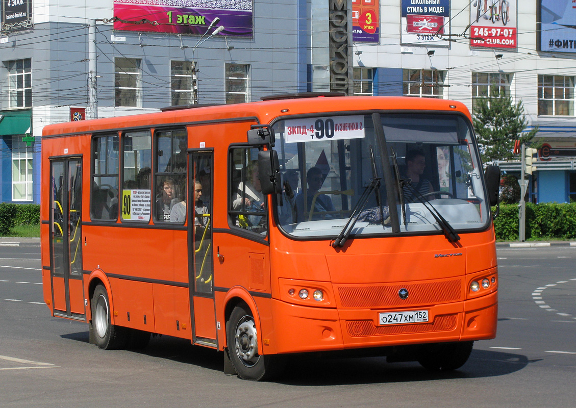 Nizhegorodskaya region, PAZ-320414-05 "Vektor" # О 247 ХМ 152