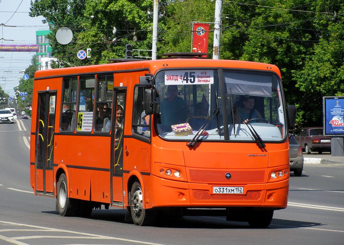 Нижегородская область, ПАЗ-320414-05 "Вектор" № О 331 ХМ 152