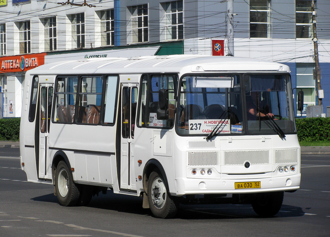 Nizhegorodskaya region, PAZ-4234-04 # ВА 030 52