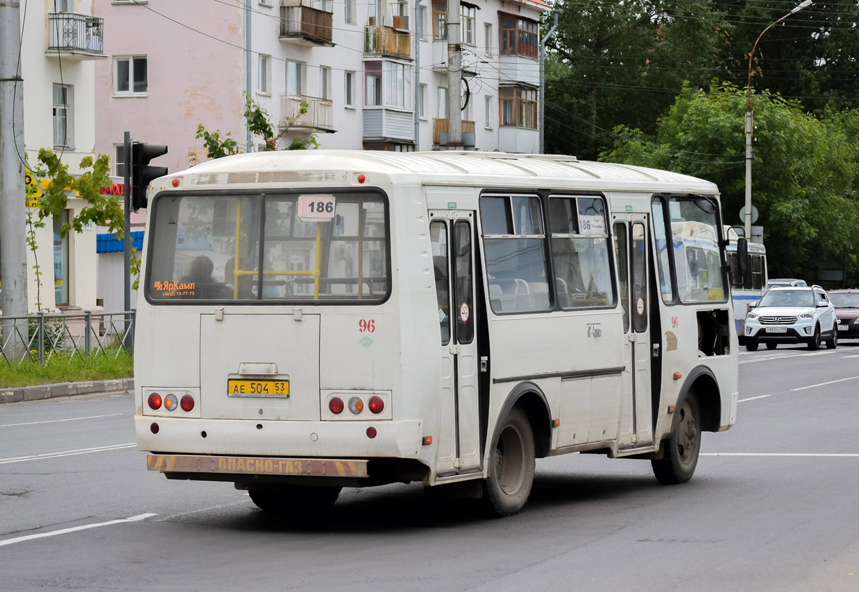 Новгородская область, ПАЗ-32054 № 96