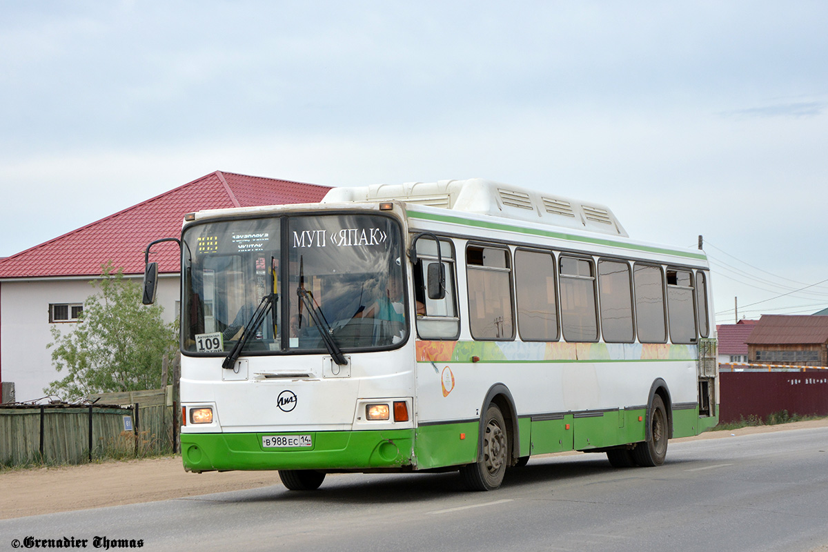 Саха (Якутия), ЛиАЗ-5256.57 № В 988 ЕС 14