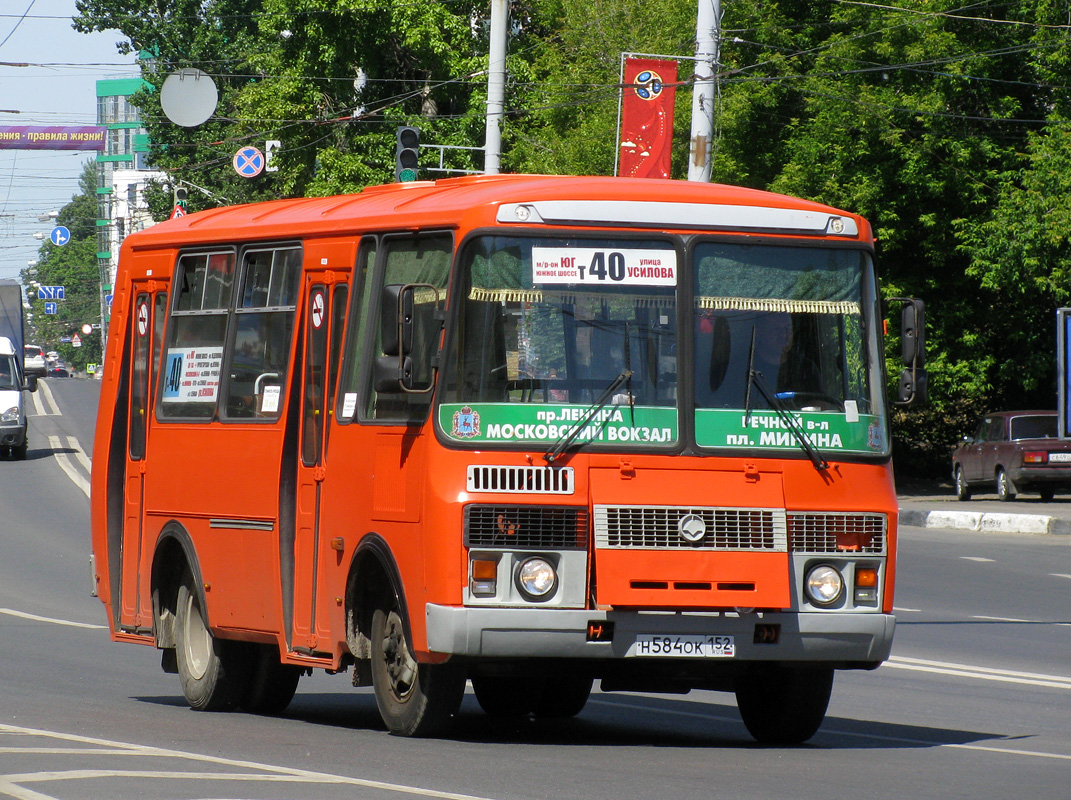 Нижегородская область, ПАЗ-32054 № Н 584 ОК 152