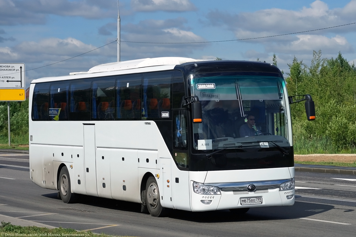 Москва, Yutong ZK6122H9 № М 675 ВЕ 799